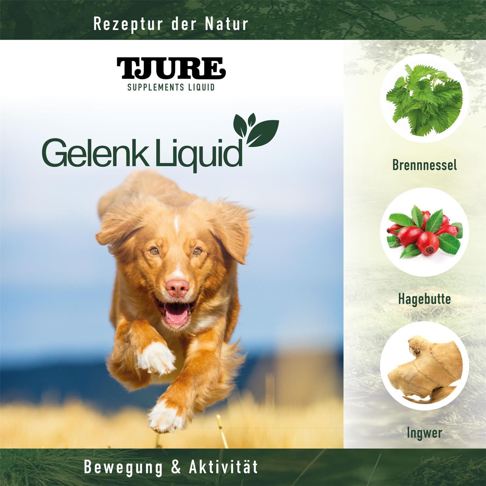 TJURE - Gelenk Tabs 250 g + Gelenk Liquid 500 ml | Reduziert Gelenkprobleme | fördert Gelenkgesundheit