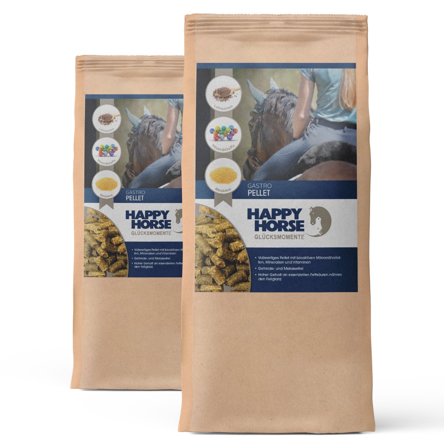 Happy Horse Gastro - Pellets - magenfreundlich & getreidefrei
