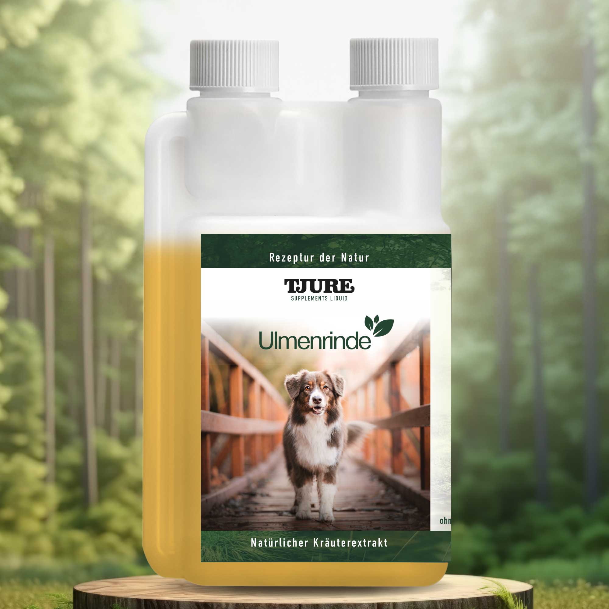 TJURE - Corteccia di Olmo Liquido 250 ml - 1000 ml | Forza naturale per un buon benessere intestinale