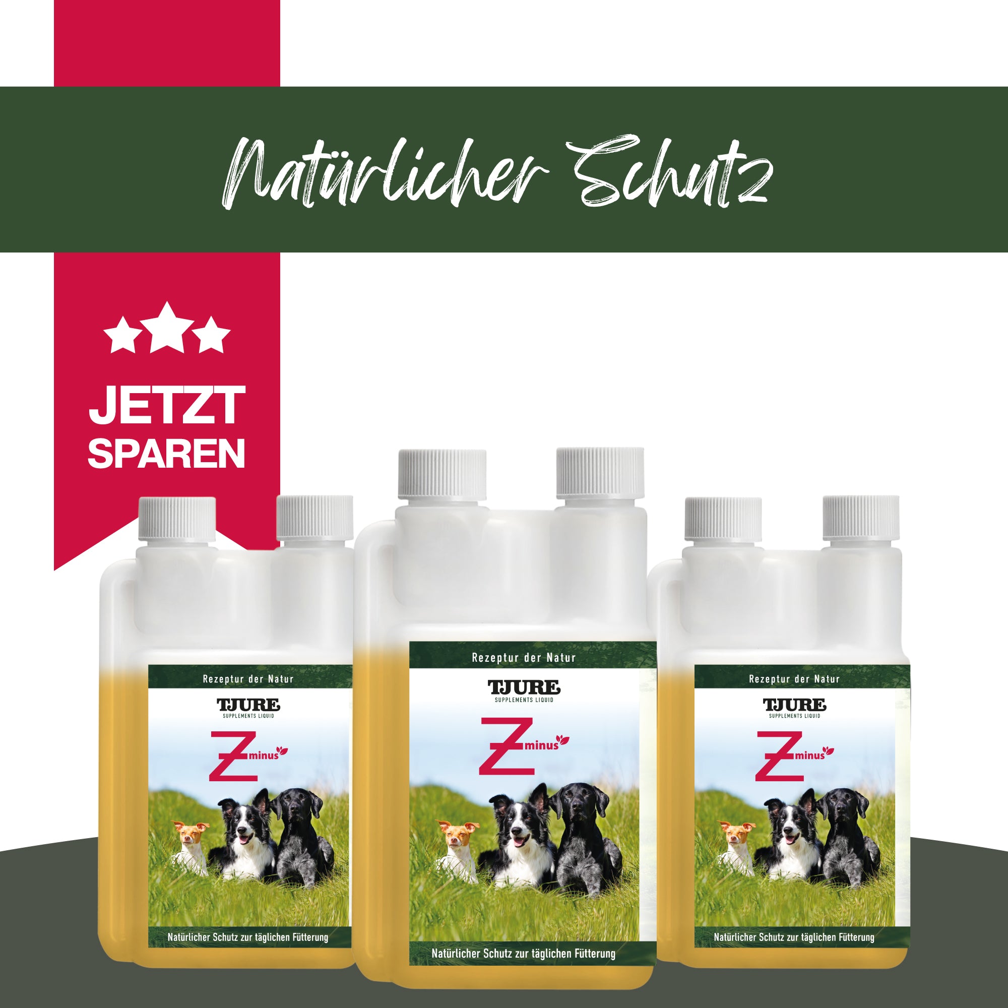 TJURE - Zminus 500 ml | Apoyo natural que mantiene alejados a los invitados no deseados