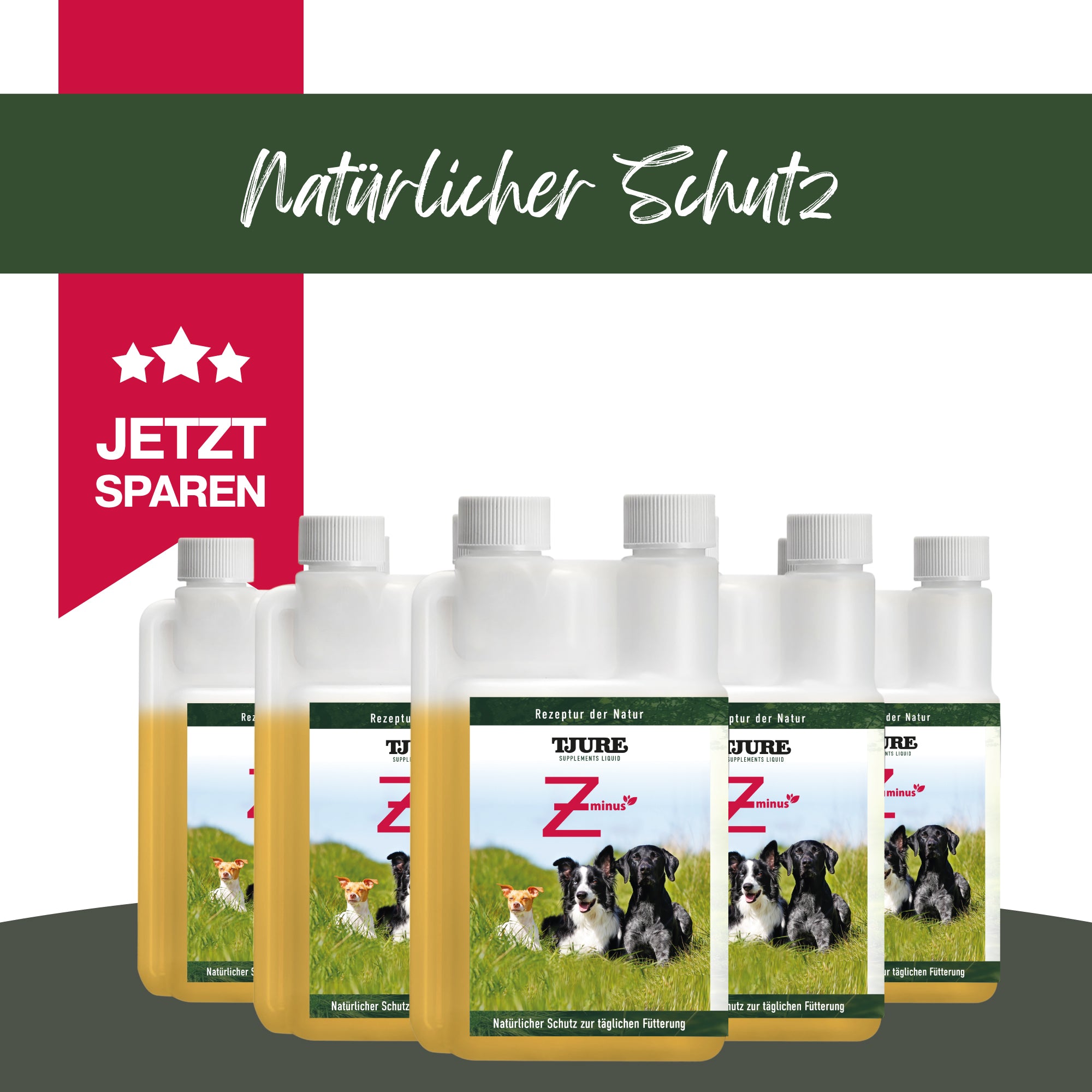 TJURE - Zminus 500 ml | Apoyo natural que mantiene alejados a los invitados no deseados