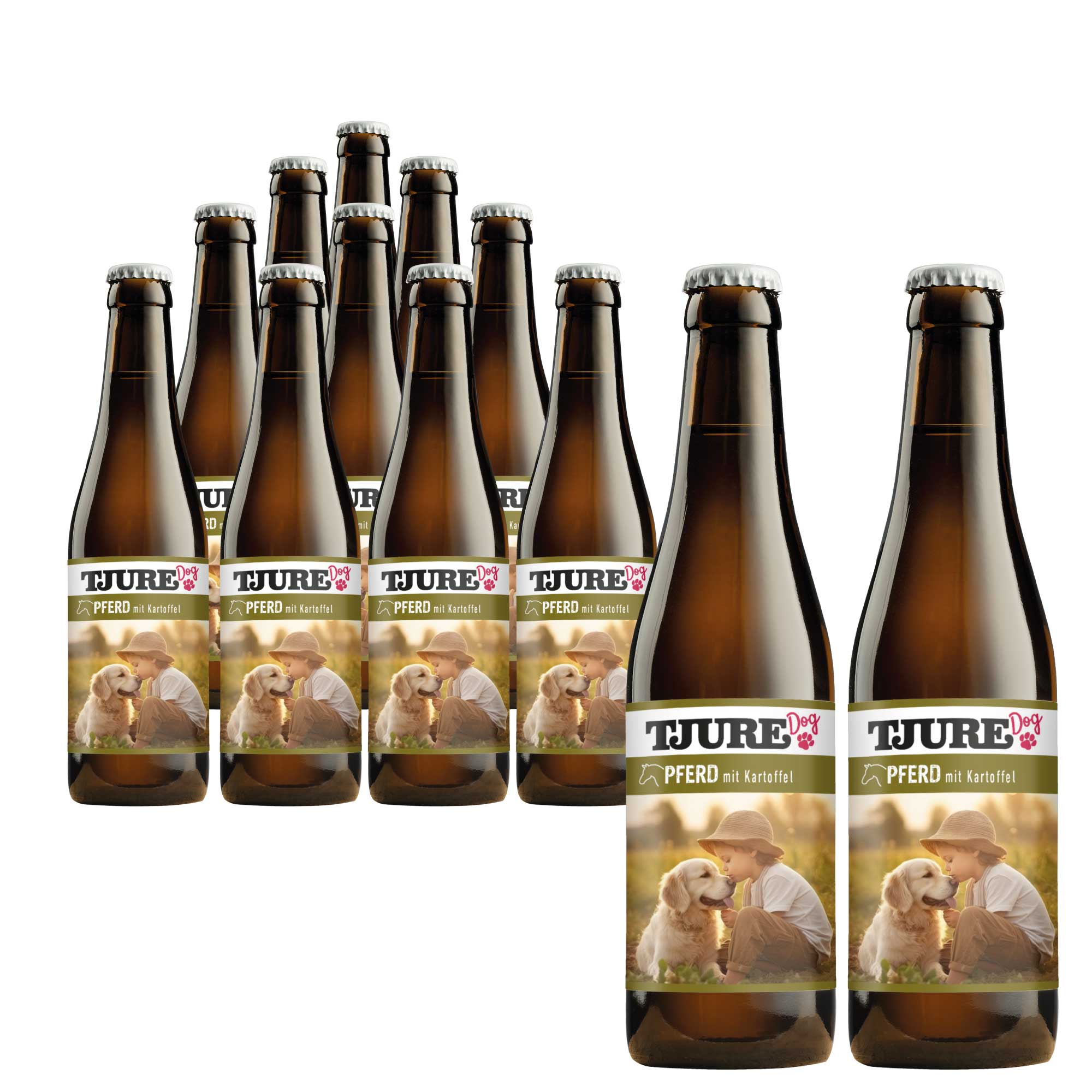 TJURE Hundesmoothie - Pferd & Kartoffel 320 ml