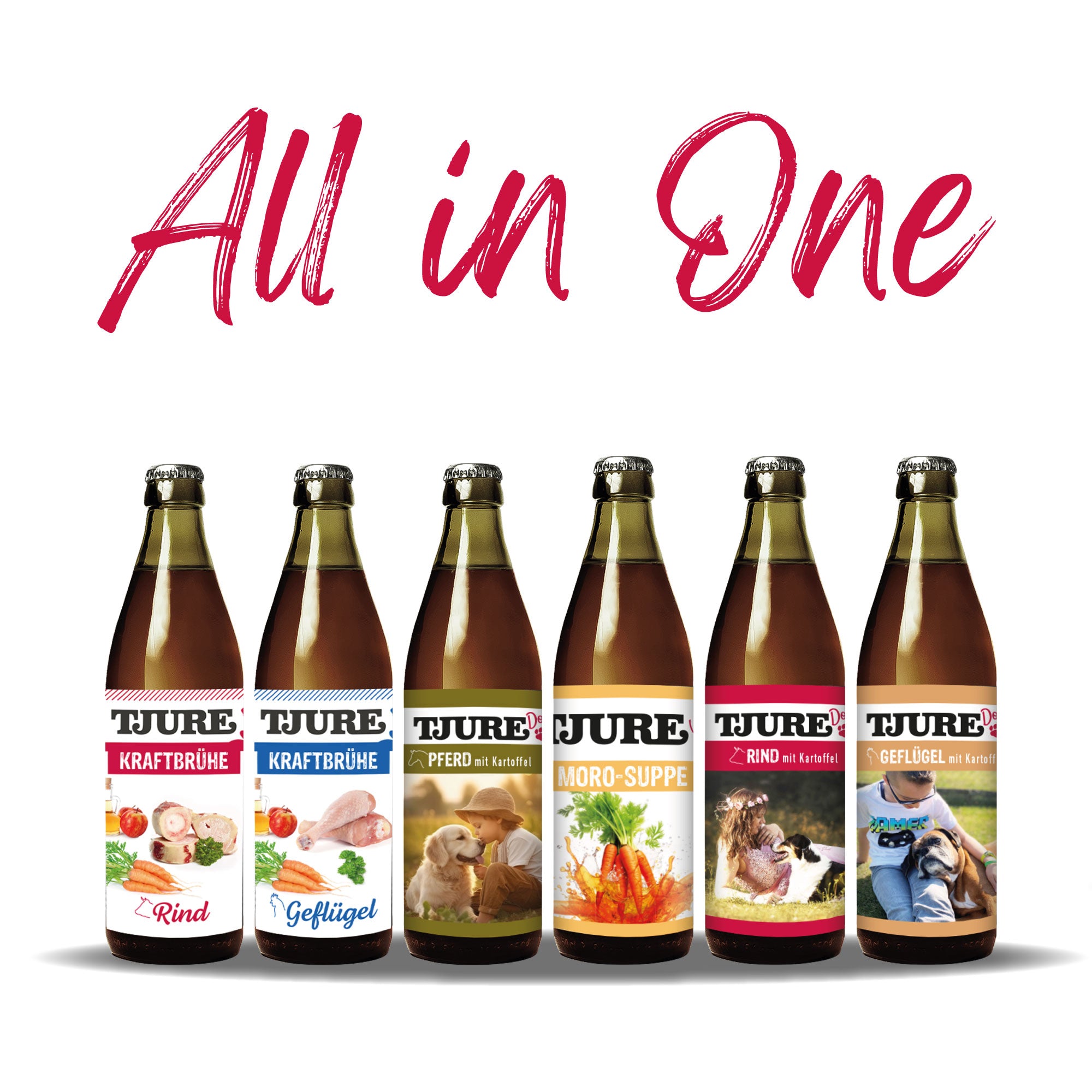 TJURE Dog Smoothie - "All in One" - 6 x 220 ml | Savings Offer