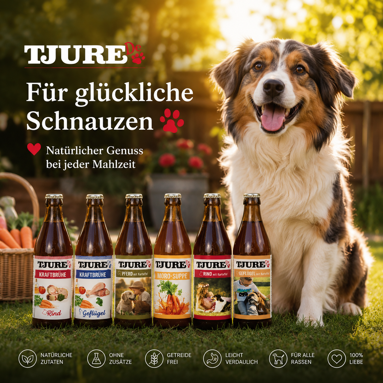 TJURE Hundesmoothie - "All in One" - 6 x 320 ml | Spar Angebot