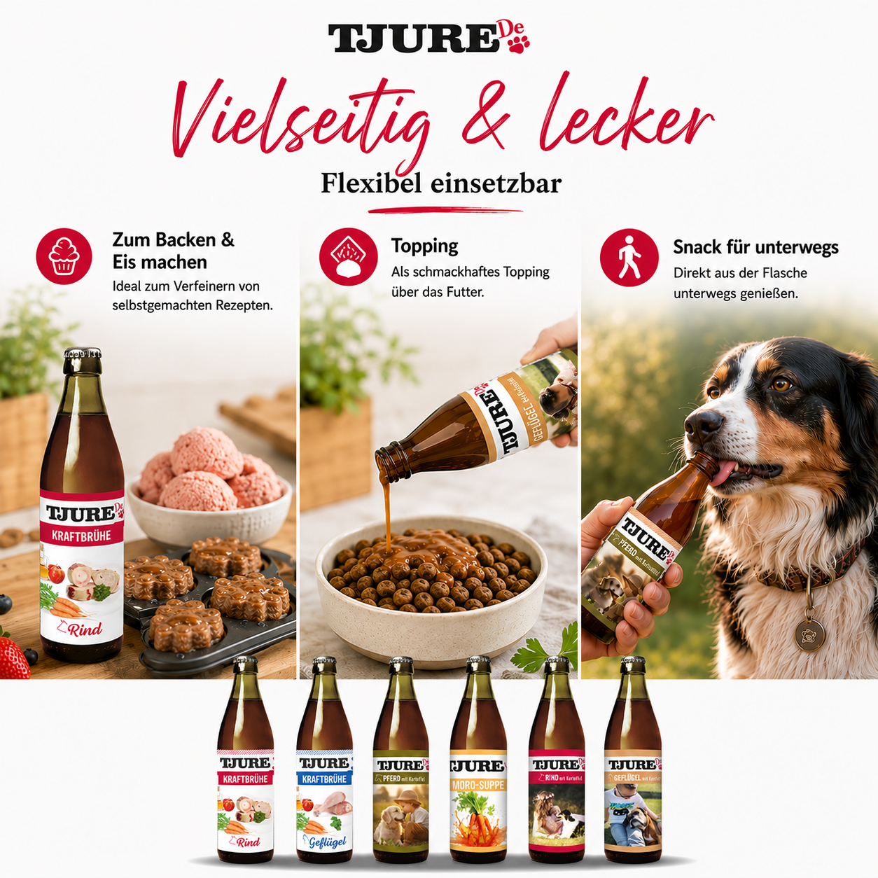 TJURE Hundesmoothie - "All in One" - 6 x 320 ml | Spar Angebot