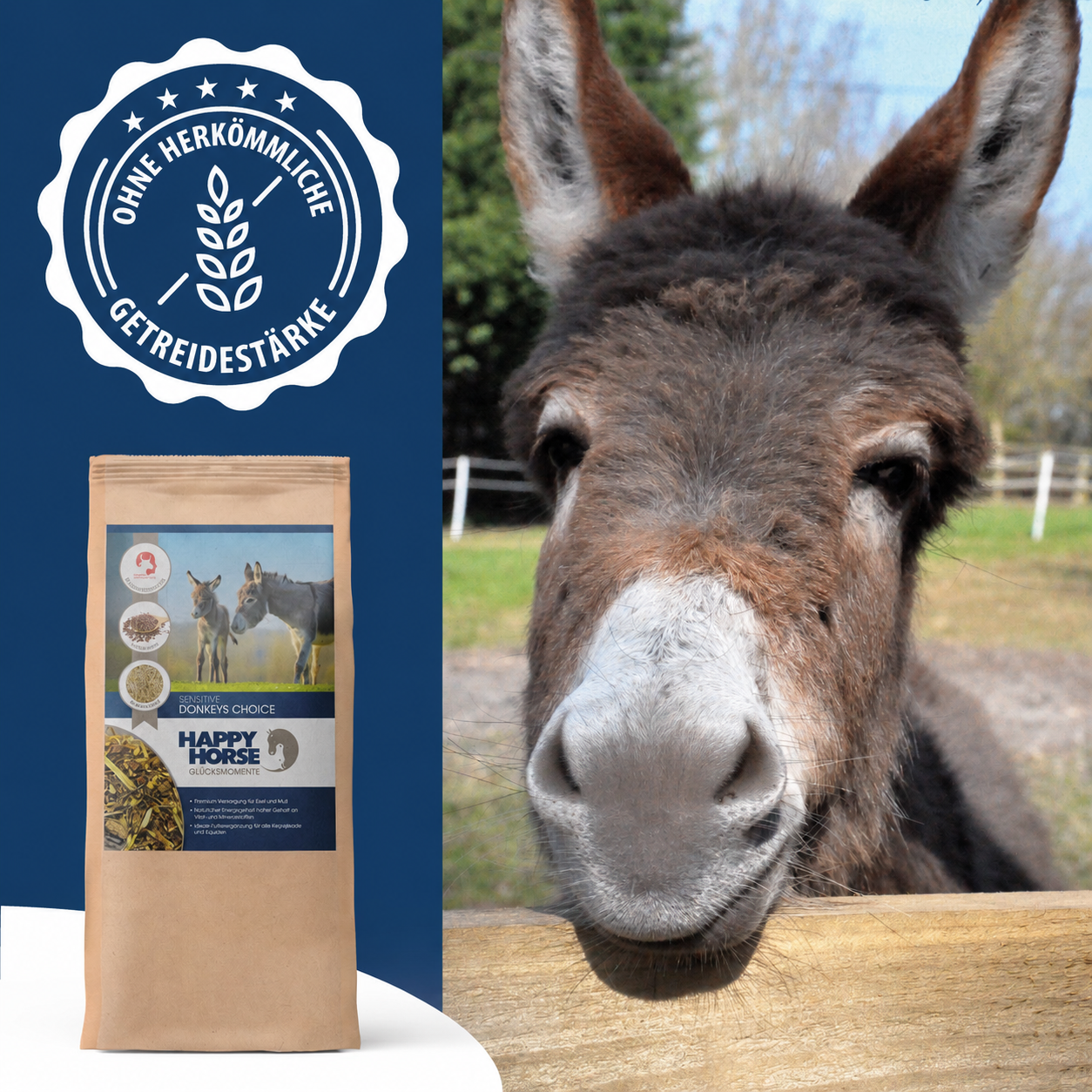 Sensitive Donkeys Choice  für Esel, Mulis und Maulesel