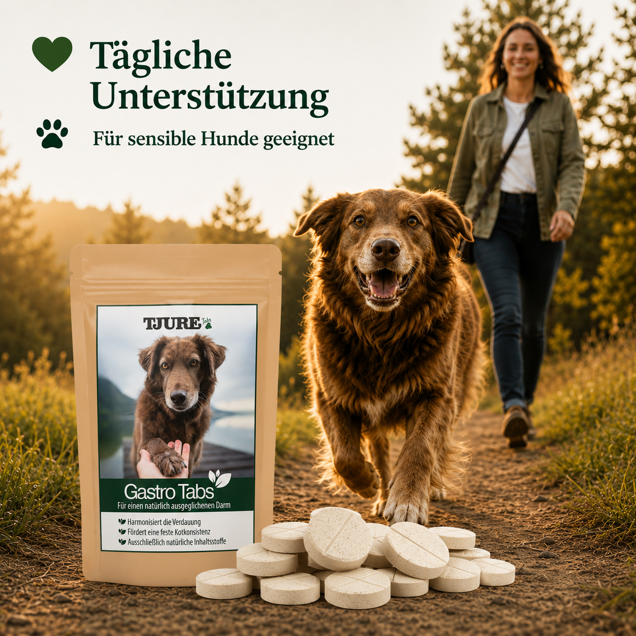 TJURE - Gastro Tabs 250 g  | Für den Gesunden Magen und Darm