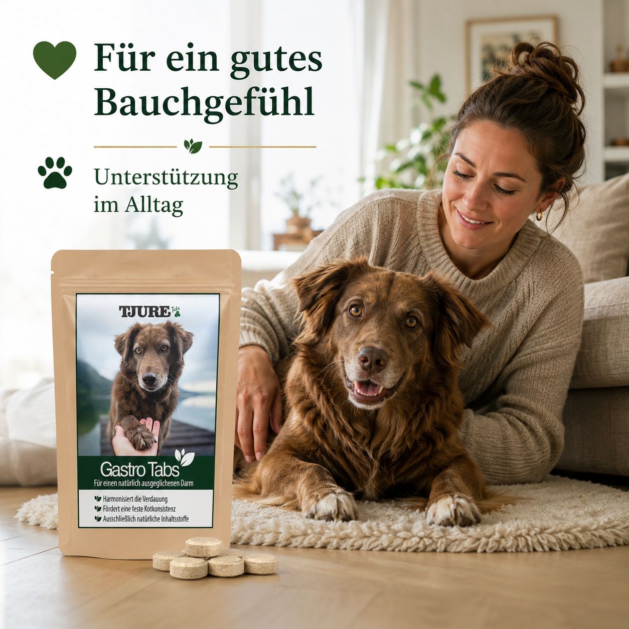 TJURE - Gastro Tabs 250 g  | Für den Gesunden Magen und Darm