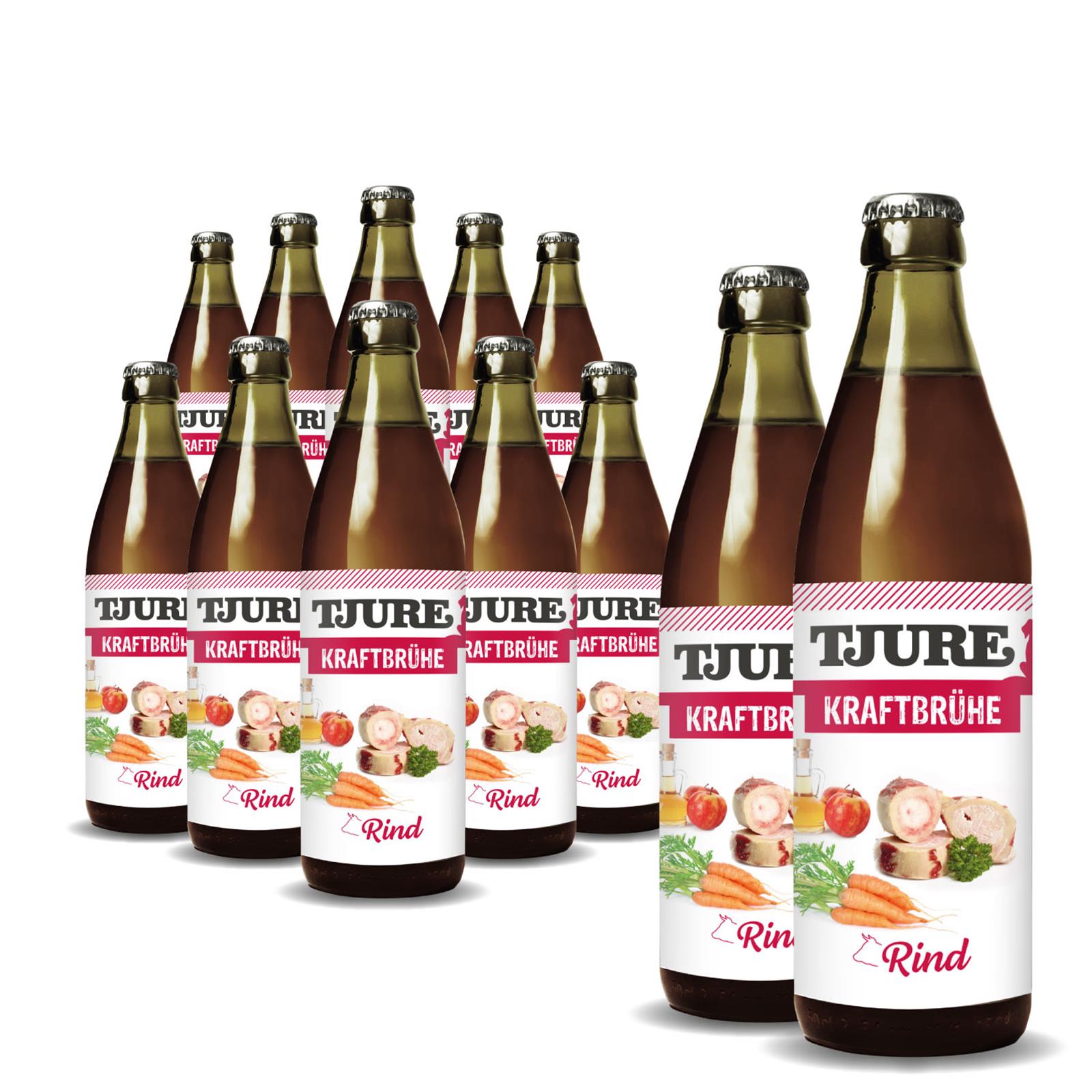 TJURE - Bouillon de force bœuf - bouteille de 320 ml