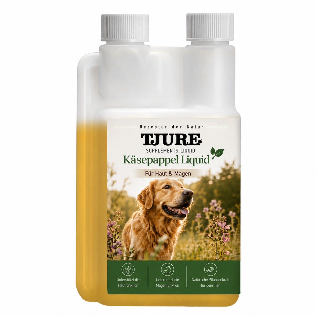TJURE - Käsepappel Liquid - 500 ml | Naturkraft für ein gutes Bauchgefühl