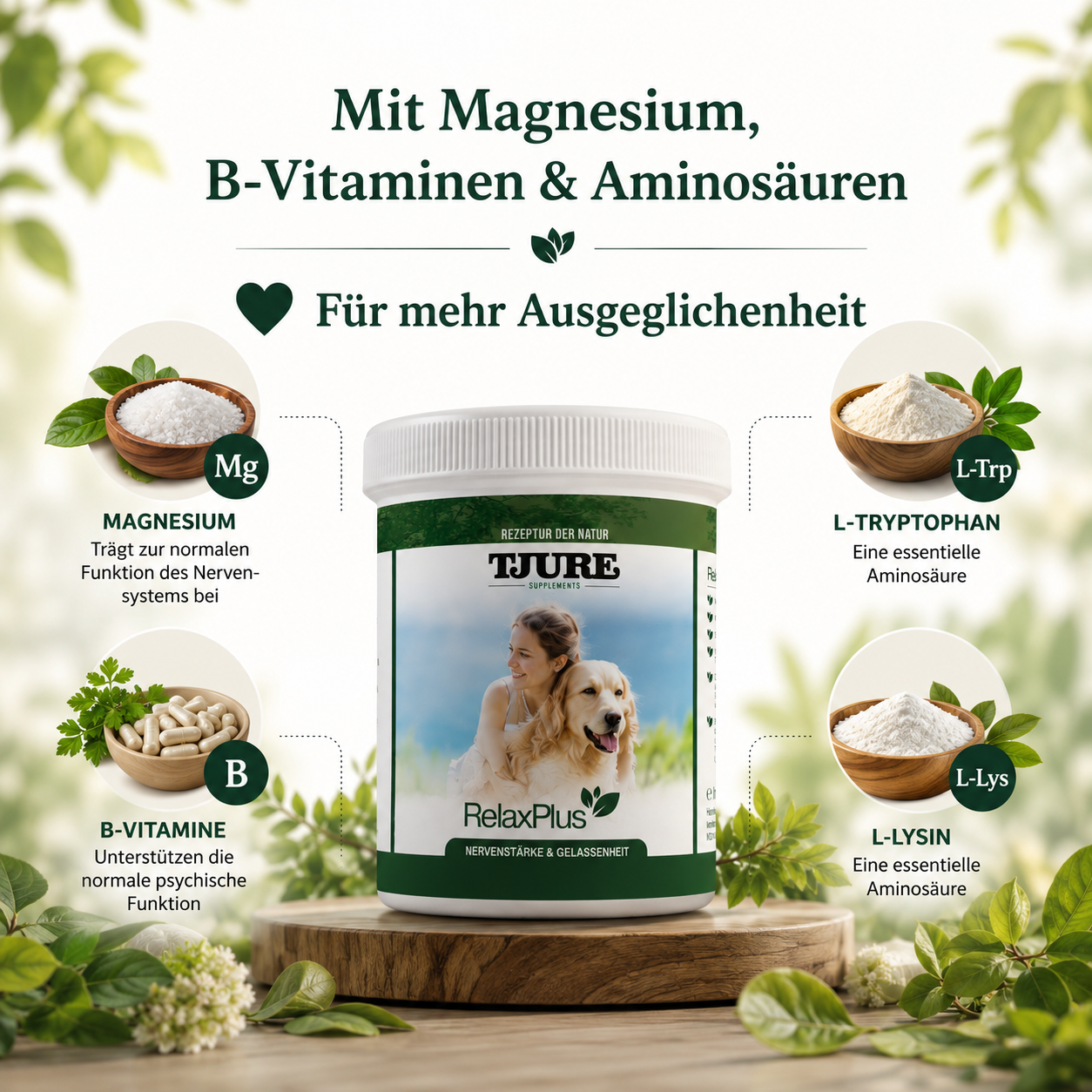 TJURE - Relax Plus 500 g | für Gelassenheit und innere Ruhe