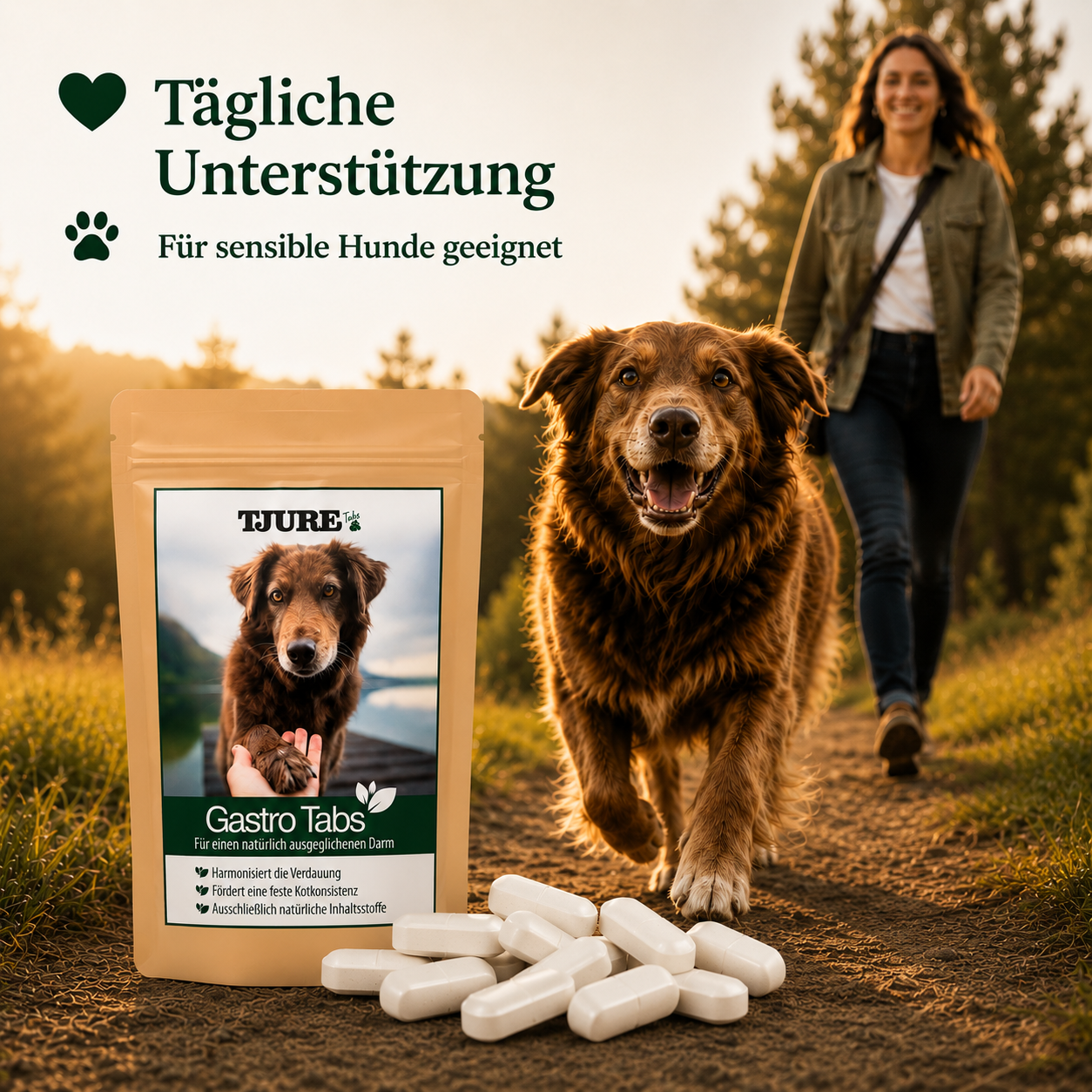 TJURE - Gastro Tabs 250 g | For a Healthy Stomach and Intestines