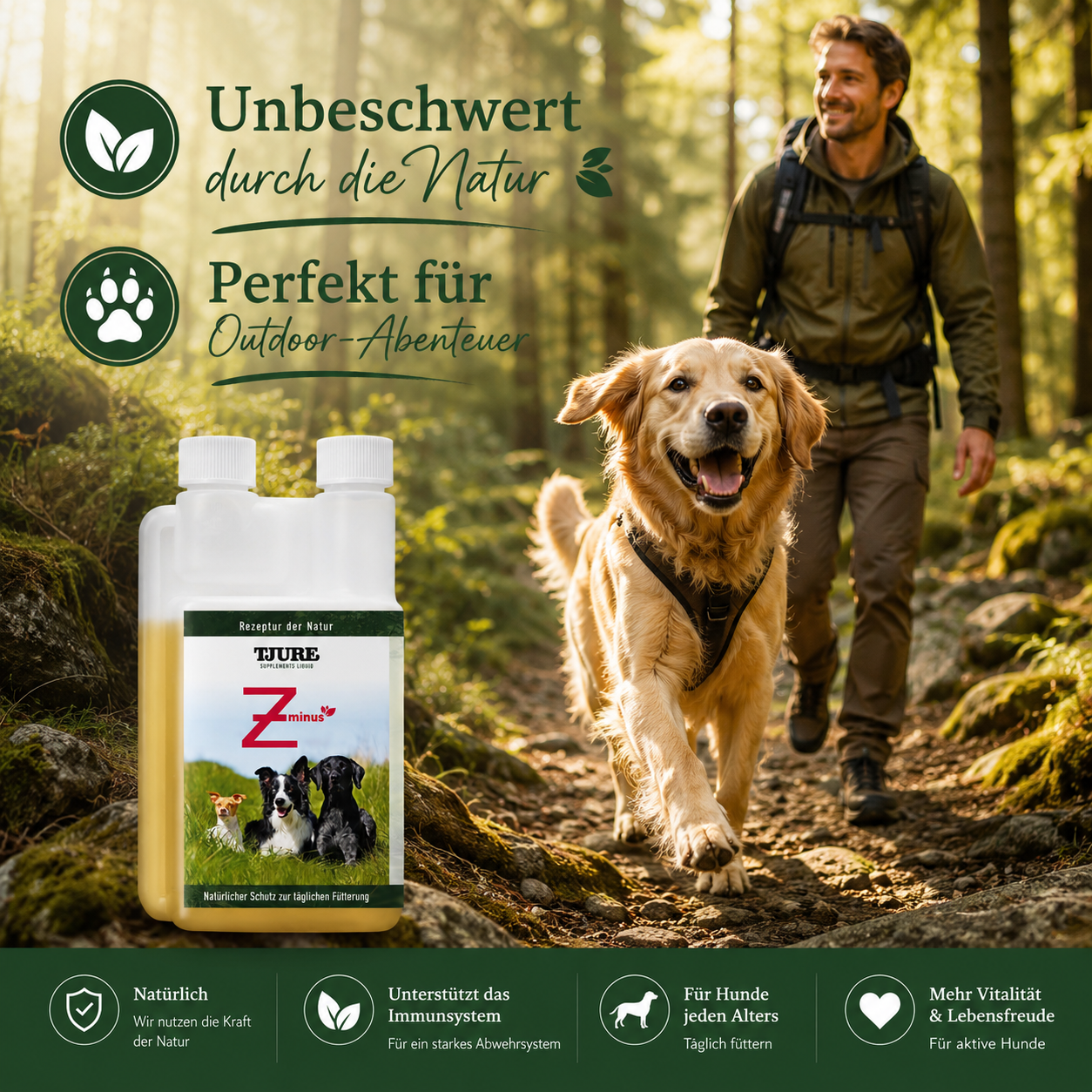 TJURE Z– 500ml | Natural support that keeps unwanted guests away