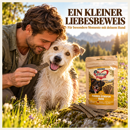 TJURE Lovestyle Fleisch-Streifen HUHN 65g.