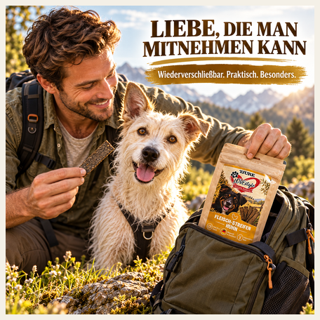 TJURE Lovestyle Fleisch-Streifen HUHN 65g.